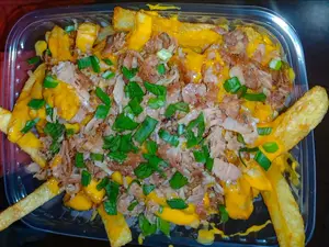 Papas Cheddar Bacon Y Verdeo