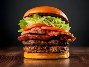 Bs as pattie (doble) + chorizo