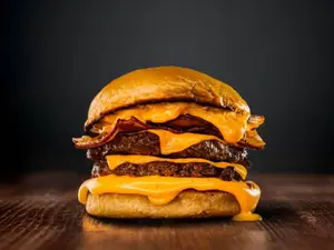Cheesebacon pattie (doble)