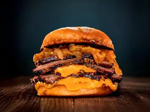 Smoked philly -brisket ahumado