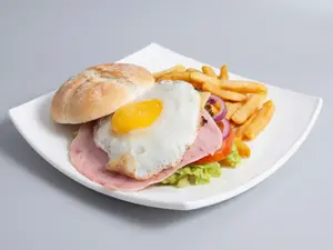 Complete burger