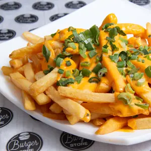 Con queso cheddar y verdeo