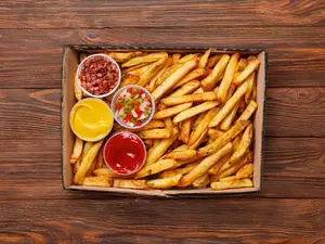 Box De Papas Con Topping