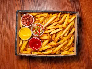 Box de papas fritas