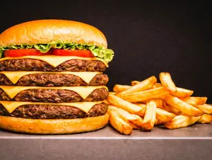 Cheeseburger xl cuadruple comp