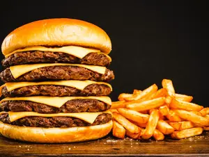 Cheeseburger XL Cuadruple