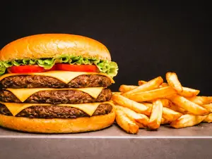 Cheeseburger xl triple complet