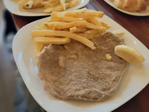 Milanesa Con Fritas