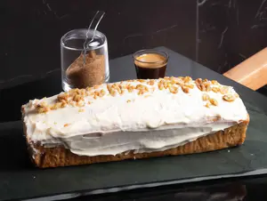 Budin carrot cake con nueces