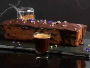 Budín de banana