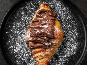 Croissant nutella