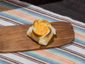 Canastita con palmitos