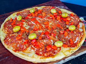 Pizza calabresa