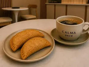 Empanada colombiana de queso sin taac