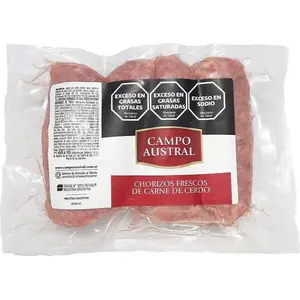 Chorizo Campo Austral Puro Cerdo Envasado Al Vacío 400 g
