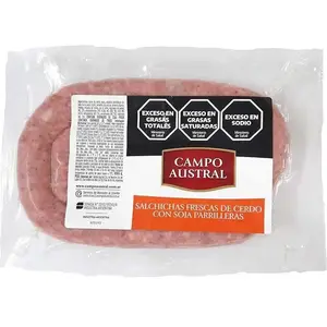 Salchicha Parrillera Campo Austral Envasada Al Vacío 300 g