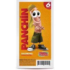 Salchichas Panchin Cocidas (190 g) 6 Unidades