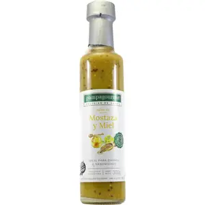 Salsa Mostaza Y Miel Pampagourmet En Botella 300 g