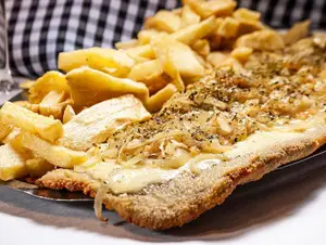Milanesa fugazzeta individual