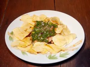 Pollo al verdeo