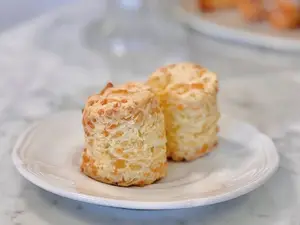 Scon de queso parmesano