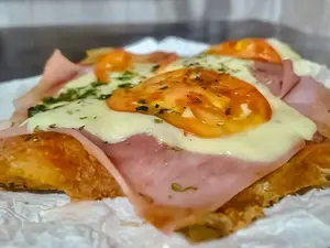 Berenjena napo con guarnicion