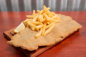 Milanesa con guarnición