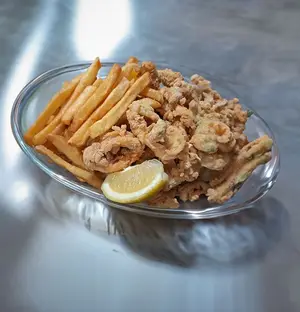Rabas con fritas