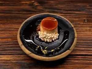 Flan casero mixto
