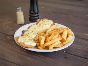 Bife con guarnicion