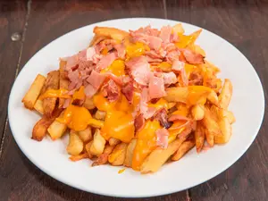 Frita chica + ch bacon