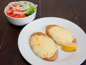 Milanesa soja con guarnicion