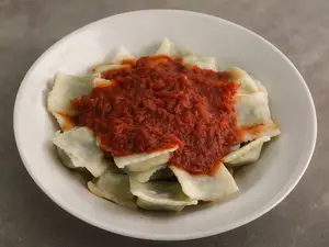 Sorrentinos con estofado c
