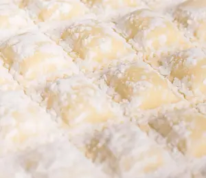 Ravioles ricotta y verdura