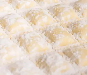 Raviolones ricotta y verdura