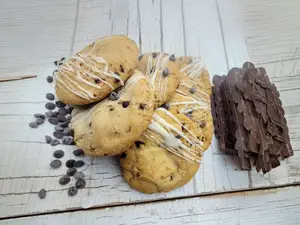 Cookie de vainilla rellena