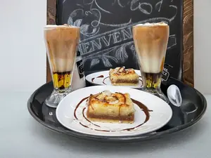 Latte vainilla frío