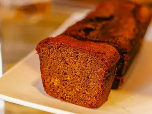 Budín de banana