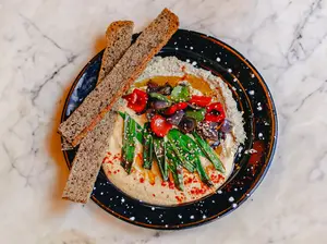 Hummus y babaganoush