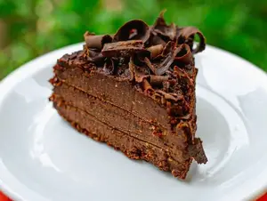 Torta choco y dátiles