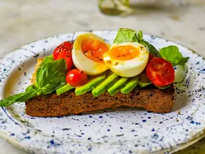 Tostón de palta