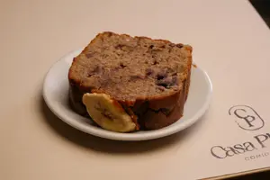 Budín de banana