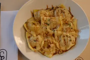 Ravioles de calabaza