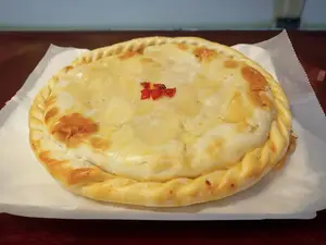 Tarta de puerro