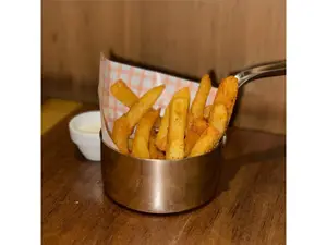 Papas Fritas con Kimchi