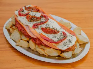 Milanesa A La Napolitana