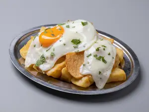 Papas fritas a caballo