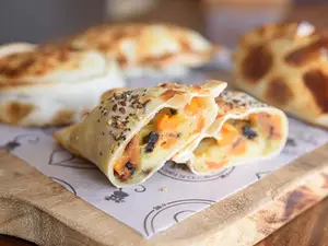 Empanada de Calabaza y Coco