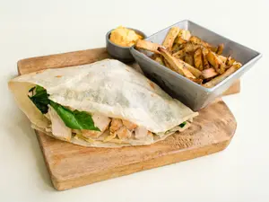 Quesadilla De Espinaca Y Pollo