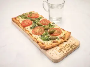 Pizza rectangular margarita
